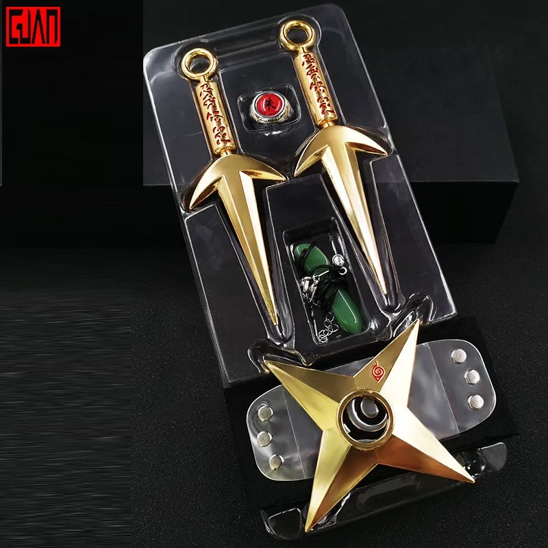 Six-piece Alloy Sword Model Anime Peripheral Props Sasuke Exclusive Sword Collection Souvenir Ornaments Keychain Sword Christmas
Six-piece Alloy Sword Model Anime Peripheral Props Sasuke Exclusive Sword Collection Souvenir Ornaments Keychain Sword Christmas