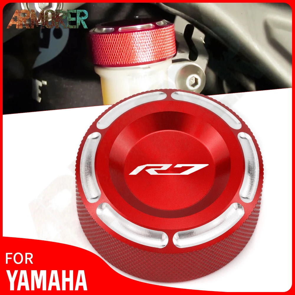 Motorcycle Accessories For YAMAHA YZF-R7 YZF R7 YZFR7 CNC Aluminum Rear Brake Fluid Reservoir Cap Oil Cup 2021 2022
Motorcycle Accessories For YAMAHA YZF-R7 YZF R7 YZFR7 CNC Aluminum Rear Brake Fluid Reservoir Cap Oil Cup 2021 2022