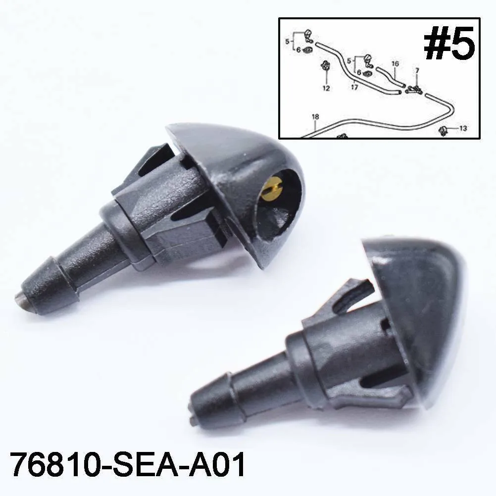 Washer Water Jet Nozzle ABS Plastic For Honda Accord Europen 2009 - 2015 For Honda CR-V MK3 2006-2011
Washer Water Jet Nozzle ABS Plastic For Honda Accord Europen 2009 - 2015 For Honda CR-V MK3 2006-2011
