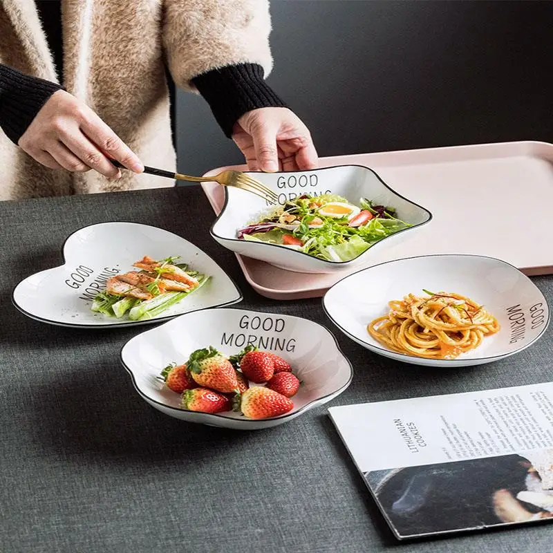 Disc Set And Family Personality Creativity Ceramic Internet Celebrity Tableware Is Good For Cool Dishes And Cute Dishes
Disc Set And Family Personality Creativity Ceramic Internet Celebrity Tableware Is Good For Cool Dishes And Cute Dishes