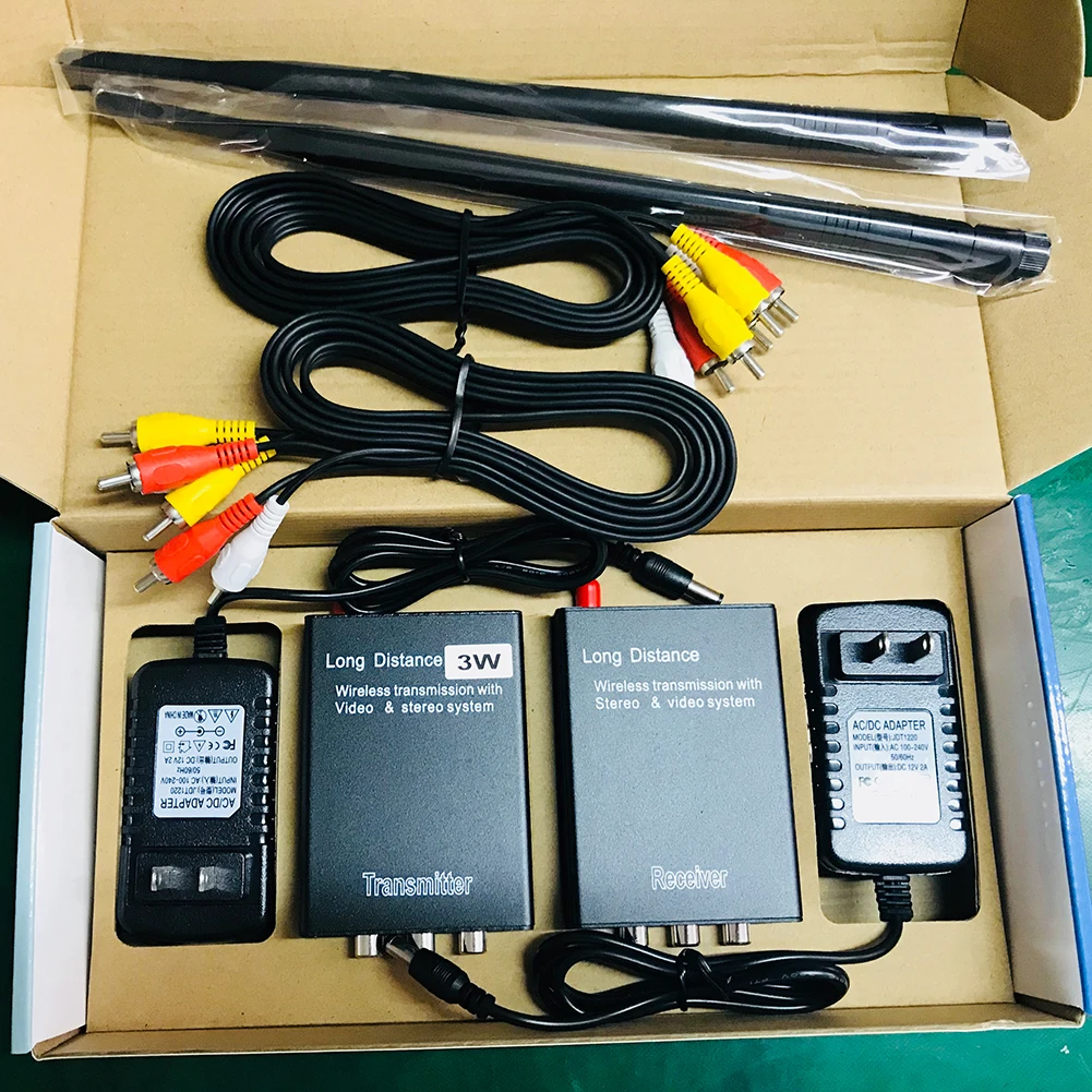 Adapter 3km 2.4Ghz HIFI Home Anti Interference Stereo Sound High Power Video Transmitter Receiver Kit Wireless Audio Low Latency
Adapter 3km 2.4Ghz HIFI Home Anti Interference Stereo Sound High Power Video Transmitter Receiver Kit Wireless Audio Low Latency