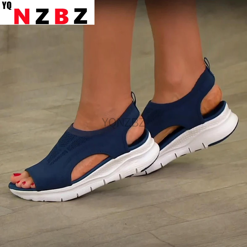 Women Sandals Mesh Casual Ladies Wedge Shoes Solid Color Platform Slip-On Female Sandalias Soft Thick Bottom Zapatillas Mujer
Women Sandals Mesh Casual Ladies Wedge Shoes Solid Color Platform Slip-On Female Sandalias Soft Thick Bottom Zapatillas Mujer