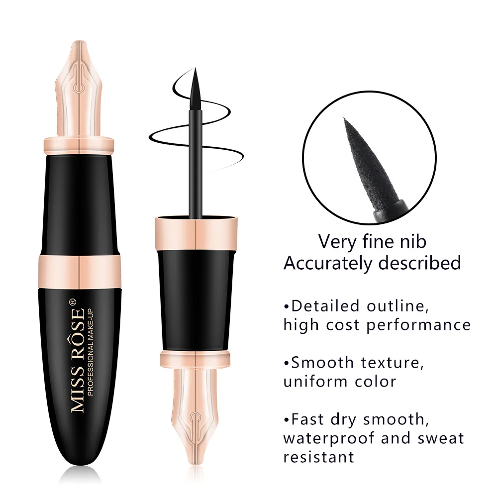 Professional make up Liquid Eyeliner Pencil Self-adhesive Black Eyeliner Cosmetics Lady Eyeliner Smooth Makeup
Professional make up Liquid Eyeliner Pencil Self-adhesive Black Eyeliner Cosmetics Lady Eyeliner Smooth Makeup