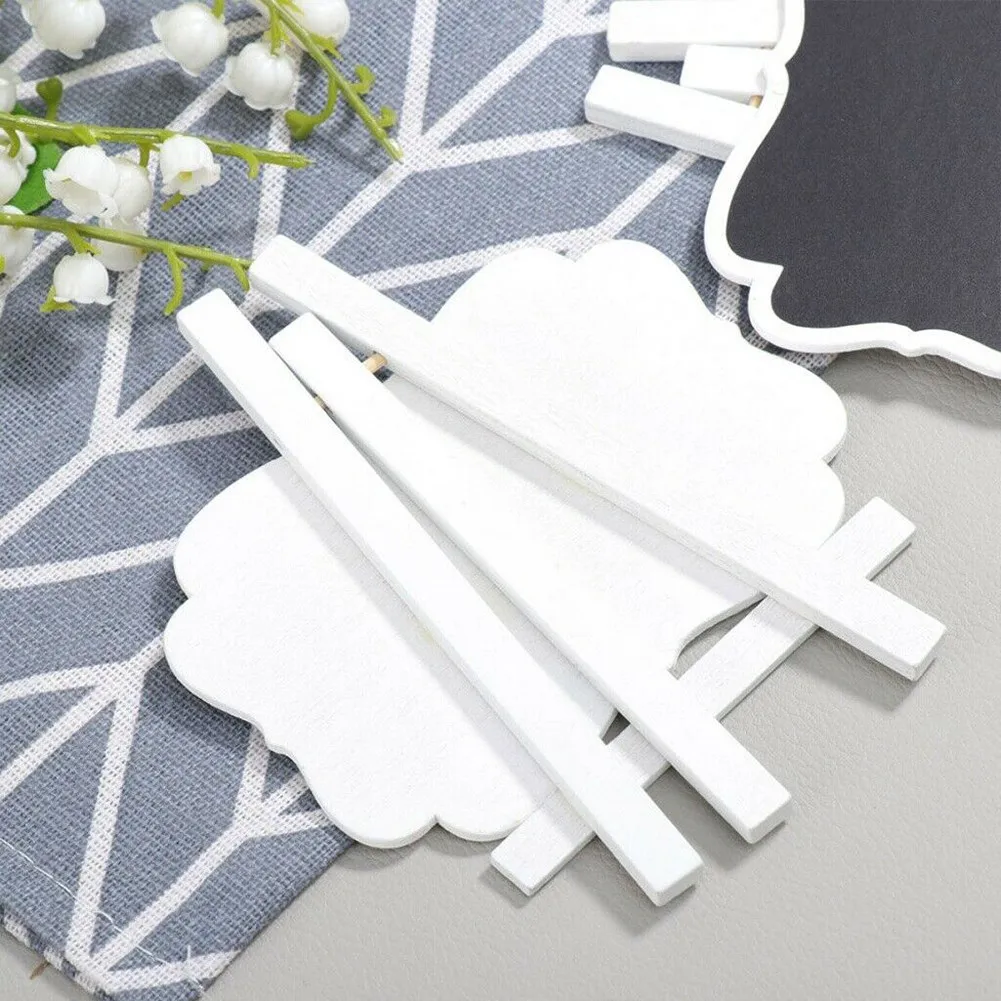 20Pcs Mini Wooden Blackboard Wedding Party Chalkboard Sign Message Table Stand Christmas Table Weddings Kids Crafts Decoration
20Pcs Mini Wooden Blackboard Wedding Party Chalkboard Sign Message Table Stand Christmas Table Weddings Kids Crafts Decoration