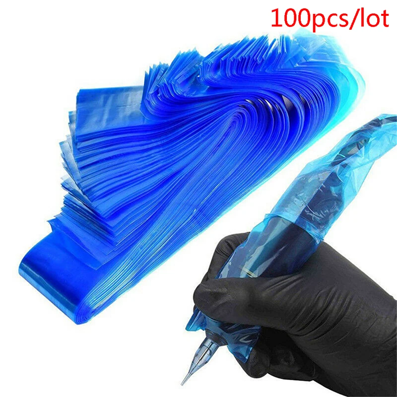 100Pcs Blauw Tattoo Clip Plastic Koord Mouwen Tassen Supply Wegwerp Covers Bags Voor Tattoo Machine Tattoo Accessoire
100Pcs Blauw Tattoo Clip Plastic Koord Mouwen Tassen Supply Wegwerp Covers Bags Voor Tattoo Machine Tattoo Accessoire