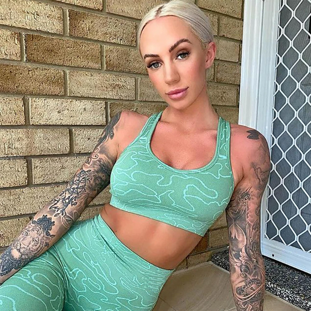 Seamless Yoga Set Sports Bra and Leggings Jogging Women Gym Set Clothes Seamless Workout Sports Tights Women Fitness Sports Suit
Seamless Yoga Set Sports Bra and Leggings Jogging Women Gym Set Clothes Seamless Workout Sports Tights Women Fitness Sports Suit