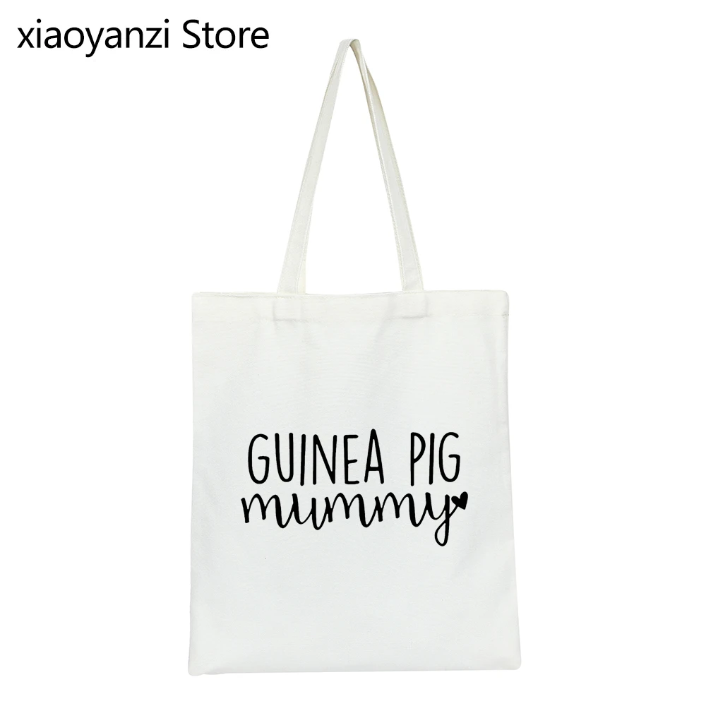 Guinea Pig mummy Letters Print Women Shoulder Canvas Bag Funny Handbag For Lady Girl Eco Reusable Tumblr Shopping Bags SL-260
Guinea Pig mummy Letters Print Women Shoulder Canvas Bag Funny Handbag For Lady Girl Eco Reusable Tumblr Shopping Bags SL-260