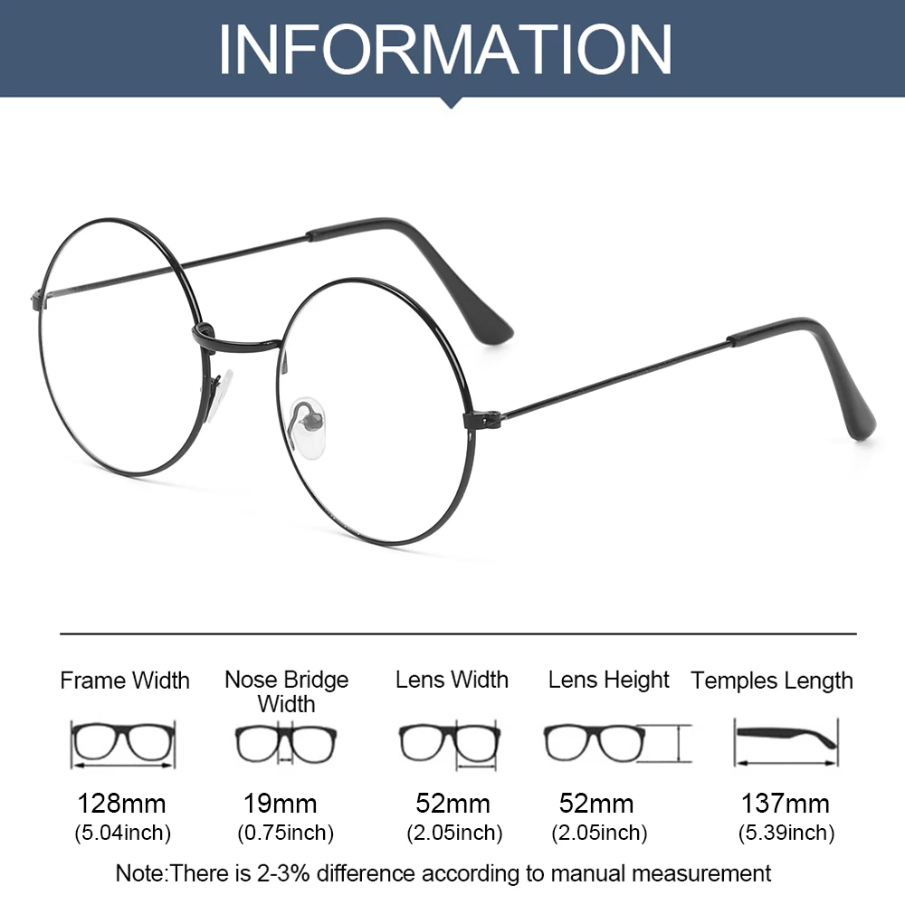 Ultralight Metal Anti Blue Light Glasses Women Men Vintage Round Eyeglasses Eye Protection Blue Ray Blocking Computer Goggles
Ultralight Metal Anti Blue Light Glasses Women Men Vintage Round Eyeglasses Eye Protection Blue Ray Blocking Computer Goggles