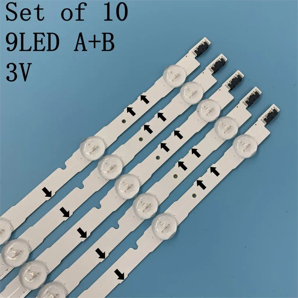 10 шт. Светодиодная лента D4GE-400DCA-R2 D4GE-400DCB-R2 BN96-30449A BN96-30450A для SamSung 40 ''ТВ UE40H5270