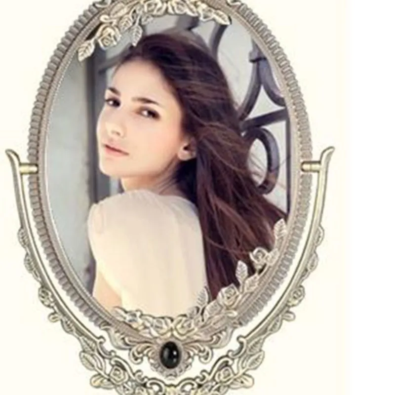 Rotate 360 degrees Table double-sided antique bedroom makeup large desktop vanity European beauty salon mirror princess mirror
Rotate 360 degrees Table double-sided antique bedroom makeup large desktop vanity European beauty salon mirror princess mirror