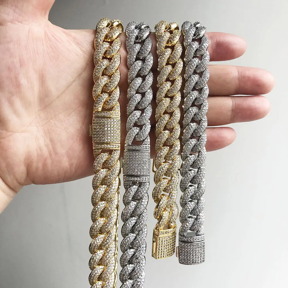 Hip-hop rock big gold cuba chain necklace anti allergy thickness 14mm high quality 18K plating fine jewelry accessories
Hip-hop rock big gold cuba chain necklace anti allergy thickness 14mm high quality 18K plating fine jewelry accessories