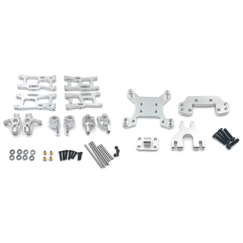 Front & Rear Shock Absorber Tower Mount Board Upgrade Accessories With Metal Steering Cup Swing Arm Upgrade Parts Kit
Front & Rear Shock Absorber Tower Mount Board Upgrade Accessories With Metal Steering Cup Swing Arm Upgrade Parts Kit