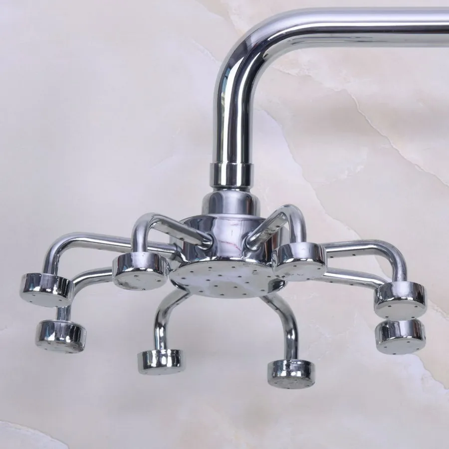Polished Chrome Brass Bathroom Accessories 7.7 inch Round Top Spray Rainfall Rain Shower Head 2sh205
Polished Chrome Brass Bathroom Accessories 7.7 inch Round Top Spray Rainfall Rain Shower Head 2sh205