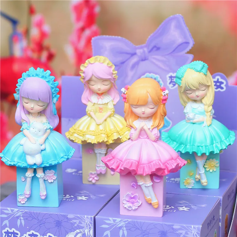 Creative Dreamland Girl Blind Box Hand-made Gifts for Children's Toys Resin Craft Desktop Small lucky bag home Decoration
Creative Dreamland Girl Blind Box Hand-made Gifts for Children's Toys Resin Craft Desktop Small lucky bag home Decoration