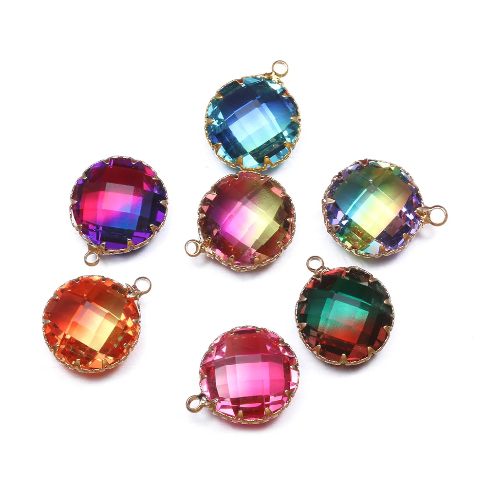 3pcs Glass Crystal Charm Pendant DIY for Necklace Bracelet Accessories or Jewelry Making
3pcs Glass Crystal Charm Pendant DIY for Necklace Bracelet Accessories or Jewelry Making