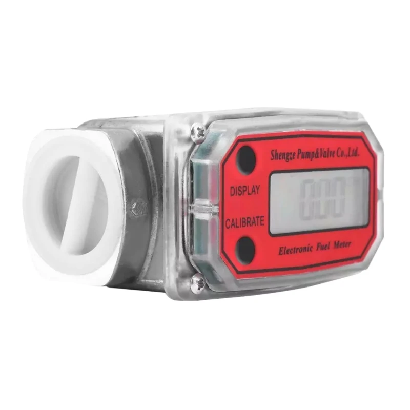 Mini Gas Oil Fuel Flowmeter Pump Flow Meter Turbine Flow Meter with LCD Display for Measure Kerosene Gasoline
Mini Gas Oil Fuel Flowmeter Pump Flow Meter Turbine Flow Meter with LCD Display for Measure Kerosene Gasoline