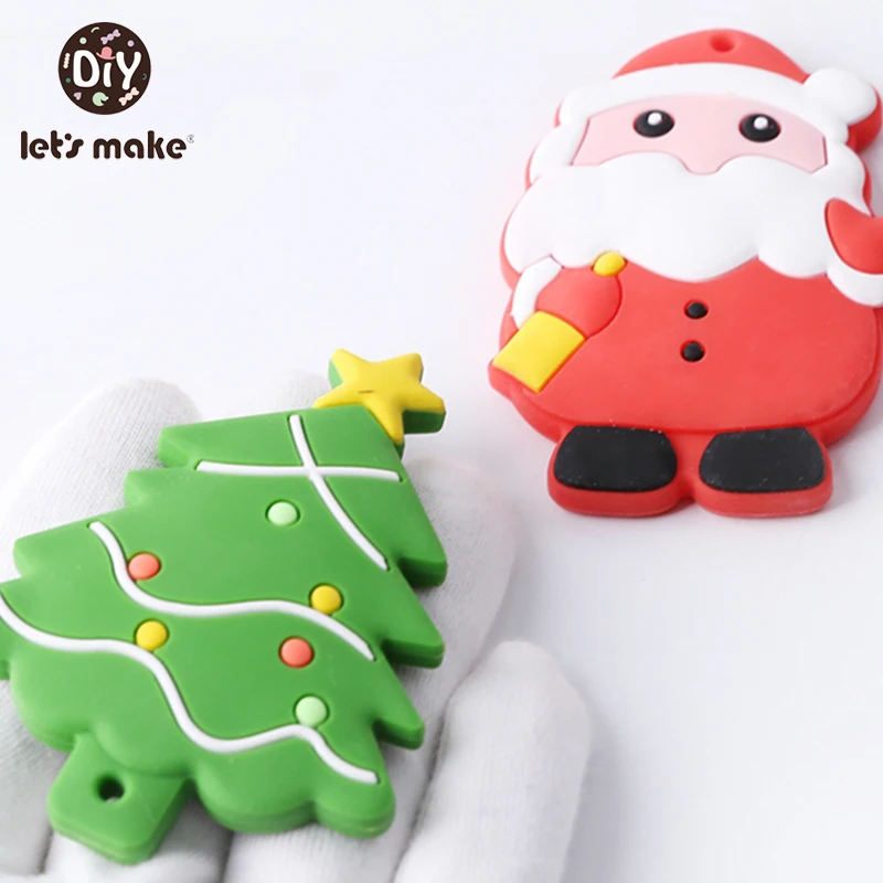 Christmas Tree Baby Teether BPA Free Santa Claus Silicone Teether Newborns Food Grade Baby Product Christmas Gifts Baby Toys
Christmas Tree Baby Teether BPA Free Santa Claus Silicone Teether Newborns Food Grade Baby Product Christmas Gifts Baby Toys