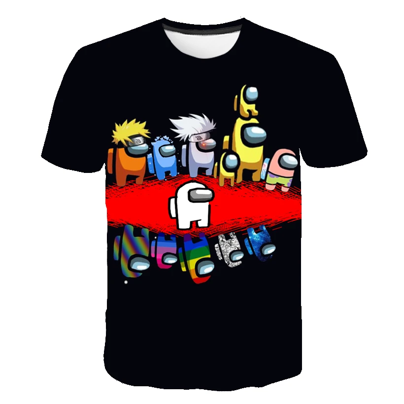 Super Cool Games Ninja AmongUs T-shirt For Boys Clothes Children Short Sleeve 3D Printed Breathable Boys Clothing Kids Tops Tees
Super Cool Games Ninja AmongUs T-shirt For Boys Clothes Children Short Sleeve 3D Printed Breathable Boys Clothing Kids Tops Tees