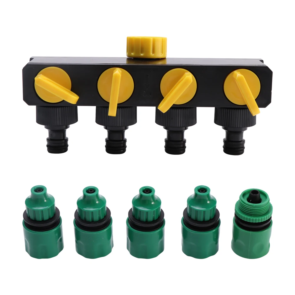 2021 New 4 Way Shunt Water Pipe Connector Water Diverter Drip Garden Irrigation 4/7 Or 8/11 Hose Connector Fitting
2021 New 4 Way Shunt Water Pipe Connector Water Diverter Drip Garden Irrigation 4/7 Or 8/11 Hose Connector Fitting