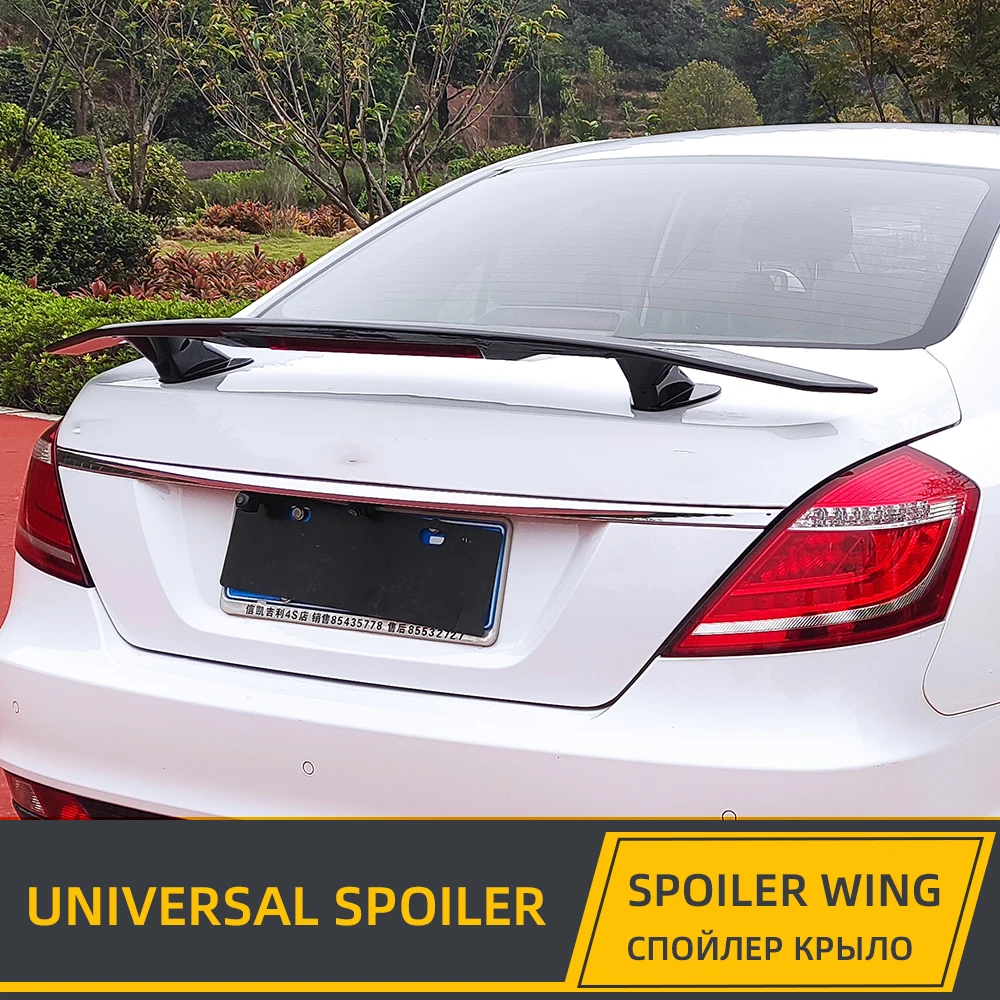 New Design GT Racing Sport Boot Spoiler Wings Quality ABS Plastic Universal Ducktail Lip Spoilers Paint Black White Carbon Fiber
New Design GT Racing Sport Boot Spoiler Wings Quality ABS Plastic Universal Ducktail Lip Spoilers Paint Black White Carbon Fiber