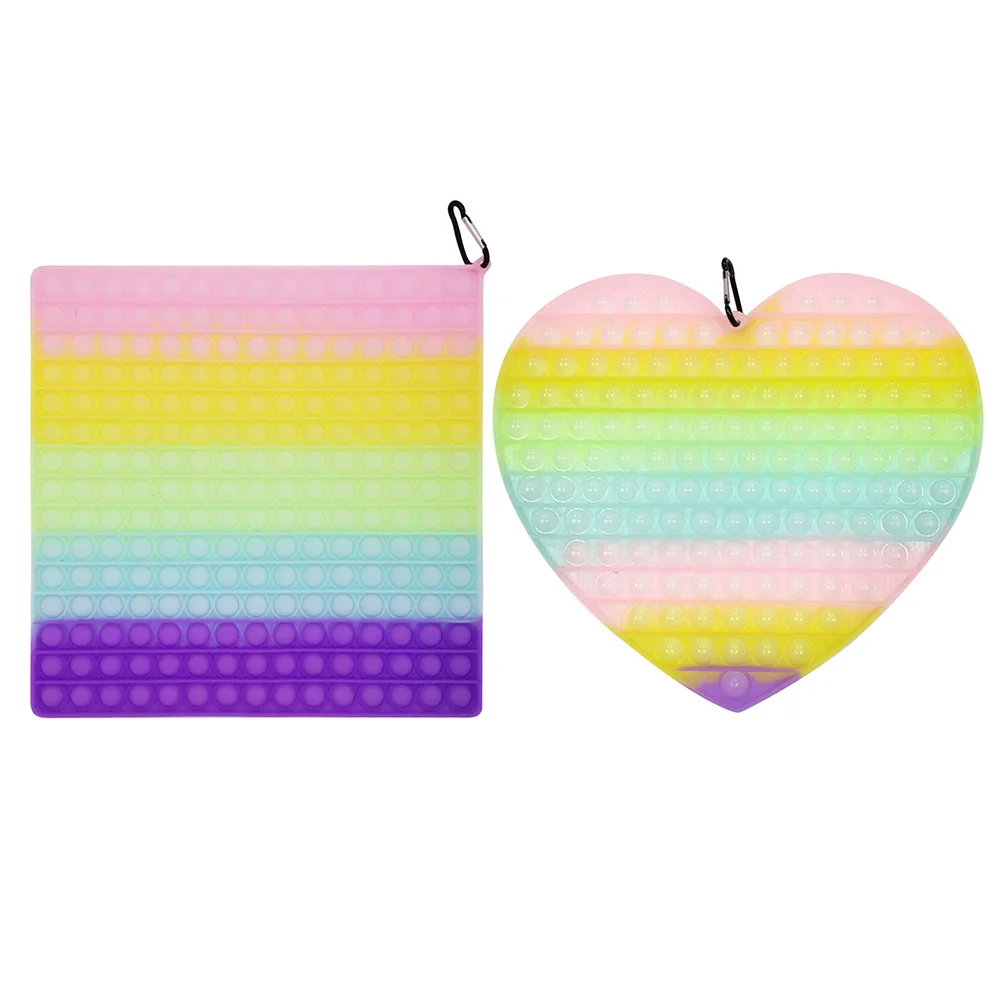 Night Glow Silicone Push Bubble Fidget Toys Tie-Dye Autism Stress Reliever Plaything Restore Emotions Toy for OCD Anxiety Kids
Night Glow Silicone Push Bubble Fidget Toys Tie-Dye Autism Stress Reliever Plaything Restore Emotions Toy for OCD Anxiety Kids