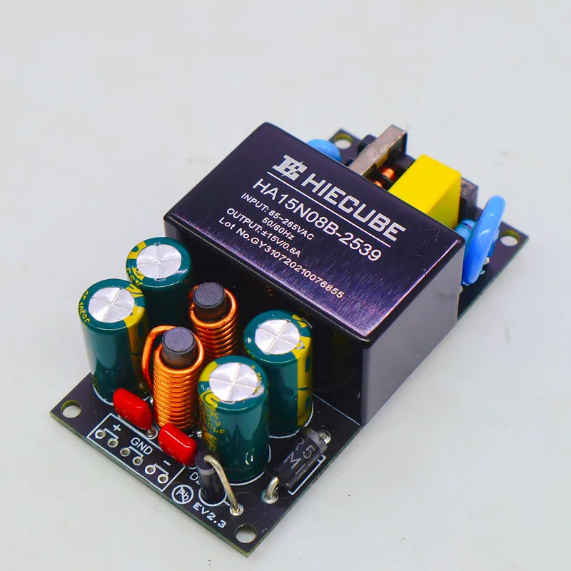 AC-DC 24w ±15v EMI filter isolation regulated Dual output switching power supply module For Audiophile pre-amplifier
AC-DC 24w ±15v EMI filter isolation regulated Dual output switching power supply module For Audiophile pre-amplifier