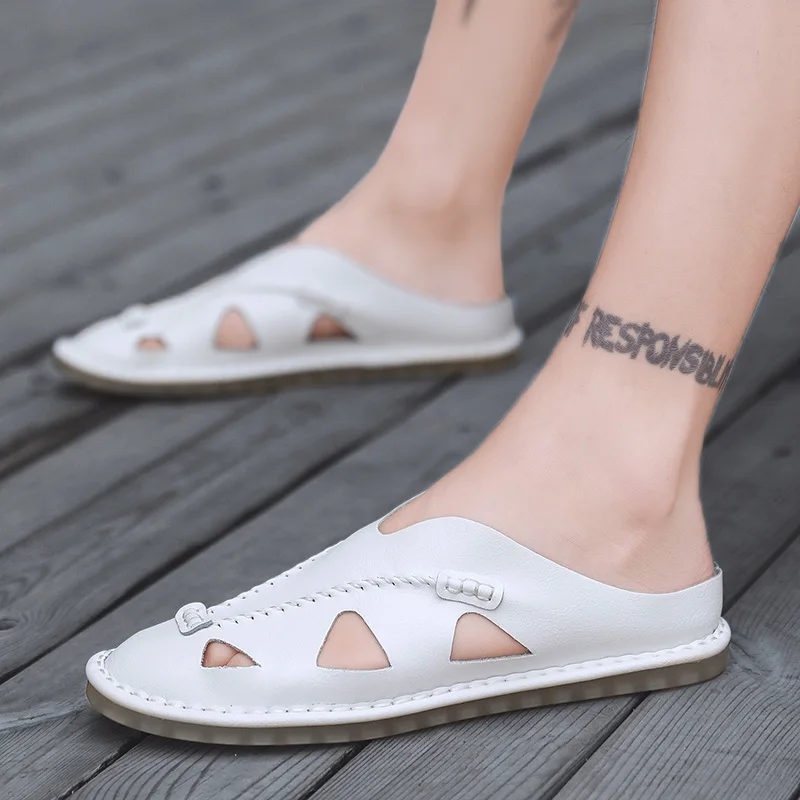 Slip On Sandals Men Summer Sandals Men Roman Male Leather Sandalias Piel Hombre Mens Platform Dress Sandal Gladiator For Hole
Slip On Sandals Men Summer Sandals Men Roman Male Leather Sandalias Piel Hombre Mens Platform Dress Sandal Gladiator For Hole