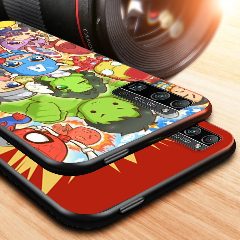 Marvel cartoon cute for Huawei Honor V30 20 Pro X10 9S 9A 9C 9X 8X 10 9 Lite 8 7 Pro Silicone Soft Black Phone Case 
Marvel cartoon cute for Huawei Honor V30 20 Pro X10 9S 9A 9C 9X 8X 10 9 Lite 8 7 Pro Silicone Soft Black Phone Case
