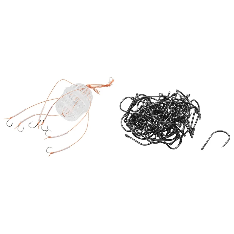 1x Explosion Hook Carbon Steel Plastics Carp Spherical Explosion Hooks Tool 10 & 70x Carbon Steel Hook Jig Big Fish Set
1x Explosion Hook Carbon Steel Plastics Carp Spherical Explosion Hooks Tool 10 & 70x Carbon Steel Hook Jig Big Fish Set
