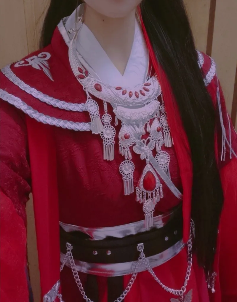 Anime Tian Guan Ci Fu Hua Cheng Cosplay Costume Uniform Desperate Ghost King Costumes Chinese Ancient Costumes Hanfu Full Set 
Anime Tian Guan Ci Fu Hua Cheng Cosplay Costume Uniform Desperate Ghost King Costumes Chinese Ancient Costumes Hanfu Full Set