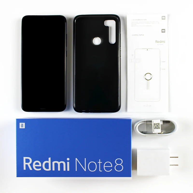 Xiaomi Redmi Note 8 смартфон с восьмиядерным процессором Snapdragon 665 ОЗУ 4 Гб ПЗУ 64 ГБ 48 МП 4000