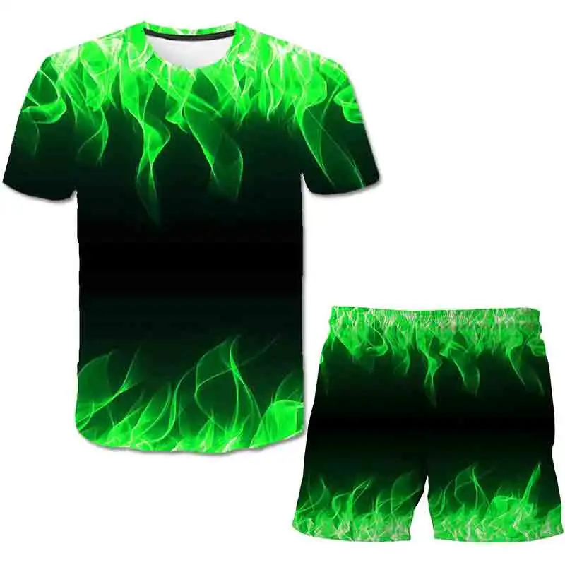 Children 3d The Flame Whirlpool Polyester Boys Clothes Sets Boy Summer T Shirt Short Pants Set Clothing Kids 4-14 Year
Children 3d The Flame Whirlpool Polyester Boys Clothes Sets Boy Summer T Shirt Short Pants Set Clothing Kids 4-14 Year