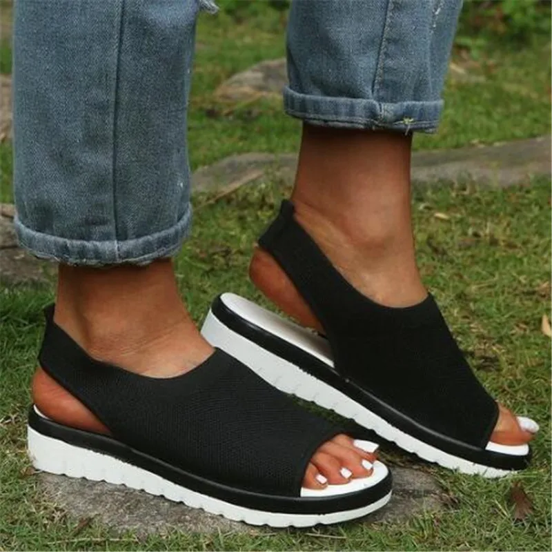 Large size women's sandals summer style casual breathable women platform sandals fashion platform slippers womens slides loafers
Large size women's sandals summer style casual breathable women platform sandals fashion platform slippers womens slides loafers