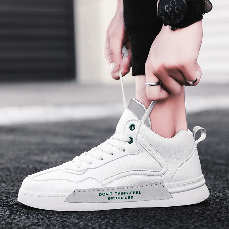 Mens Casual Shoes Hot Sale Men Shoes Sneakers Black Casual Leather Sneaker Man Shoe Men's For Male High Top 2020 Fashion
Mens Casual Shoes Hot Sale Men Shoes Sneakers Black Casual Leather Sneaker Man Shoe Men's For Male High Top 2020 Fashion