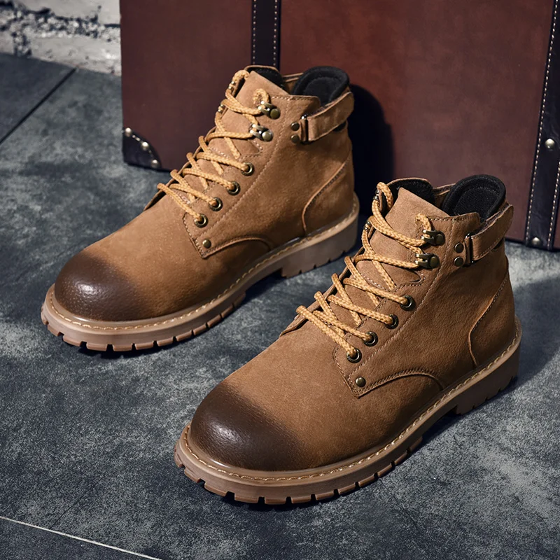 Boots Men Winter Shoes Men Mens Black Boots Vintage Men's Fashion Casual High Top Spring And Autumn Men's
Boots Men Winter Shoes Men Mens Black Boots Vintage Men's Fashion Casual High Top Spring And Autumn Men's