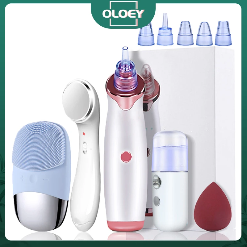 1+4 Set Blackhead Remover Facial Cleansing Vacuum Face Deep Cleansing Skin Care Vacuum Black Spots Acne Pore Cleaner Pimple Tool
1+4 Set Blackhead Remover Facial Cleansing Vacuum Face Deep Cleansing Skin Care Vacuum Black Spots Acne Pore Cleaner Pimple Tool