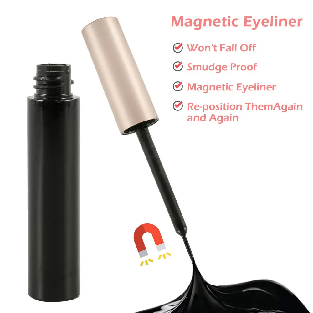 Magnetic Eyelashes 3D Mink Lashes Magnetic Eyeliner Waterproof Lasting Liquid False Lash Lasting False Eyelashes Makeup Tool
Magnetic Eyelashes 3D Mink Lashes Magnetic Eyeliner Waterproof Lasting Liquid False Lash Lasting False Eyelashes Makeup Tool