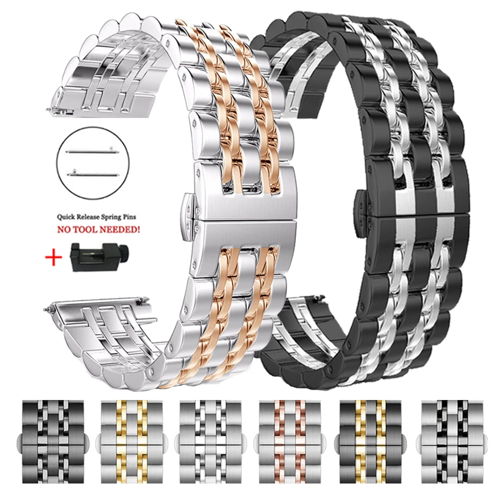 22mm 20mm Metal strap for Samsung watch S3 Huawei GT 46mm Amazfit GTS Replacement metal strap for Samsung watch 3 46mm 42mm band
22mm 20mm Metal strap for Samsung watch S3 Huawei GT 46mm Amazfit GTS Replacement metal strap for Samsung watch 3 46mm 42mm band