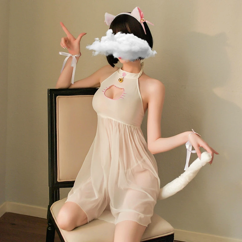 Lingerie Wild Cat Costume Set Headband Roleplay Cosplay Cat Uniform Pajamas Japanese Sweet Sexy Babydoll Maid Outfit
Lingerie Wild Cat Costume Set Headband Roleplay Cosplay Cat Uniform Pajamas Japanese Sweet Sexy Babydoll Maid Outfit