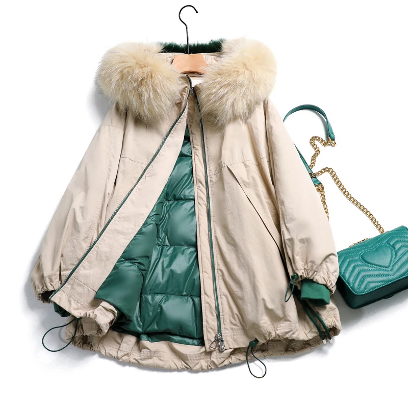 Winter Womens Parkas New Women Fashion Casual Outerwears Down Cotton Fur Collar Female Jackets Loose Thicken Warm Coats Clothes
Winter Womens Parkas New Women Fashion Casual Outerwears Down Cotton Fur Collar Female Jackets Loose Thicken Warm Coats Clothes