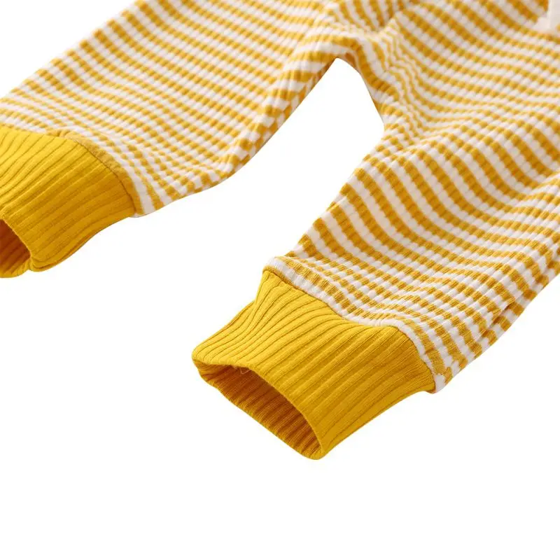 0-24M Newborn Kids Baby Boy Girl Knitted Cotton Striped Jumpsuit Tops Striped Pants 2Pcs Spring Autumn Outfits Clothes
0-24M Newborn Kids Baby Boy Girl Knitted Cotton Striped Jumpsuit Tops Striped Pants 2Pcs Spring Autumn Outfits Clothes