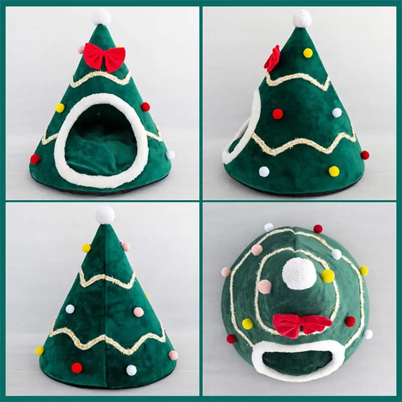 Pet Dog Cat house bed Kennel Puppy Cave Warm Sleeping Bed Christmas tree Winter Warm Bed Cage Nest Pet Product For Small Animals
Pet Dog Cat house bed Kennel Puppy Cave Warm Sleeping Bed Christmas tree Winter Warm Bed Cage Nest Pet Product For Small Animals