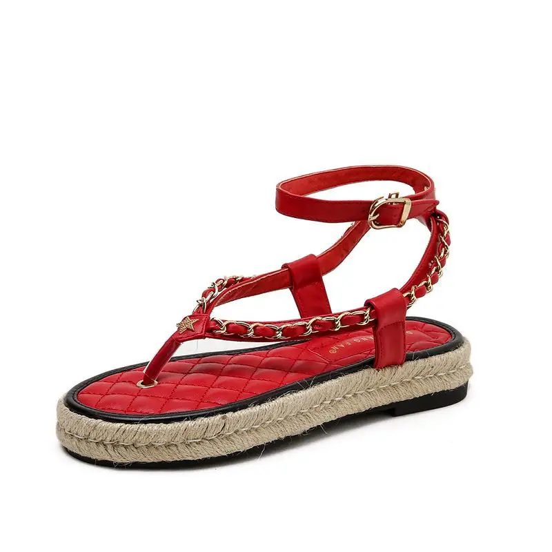 2021 Spring and Summer New Metal Chain Platform Women's Shoes Internet Celebrity Same Style Flip-Flops Open Toe Sandals
2021 Spring and Summer New Metal Chain Platform Women's Shoes Internet Celebrity Same Style Flip-Flops Open Toe Sandals