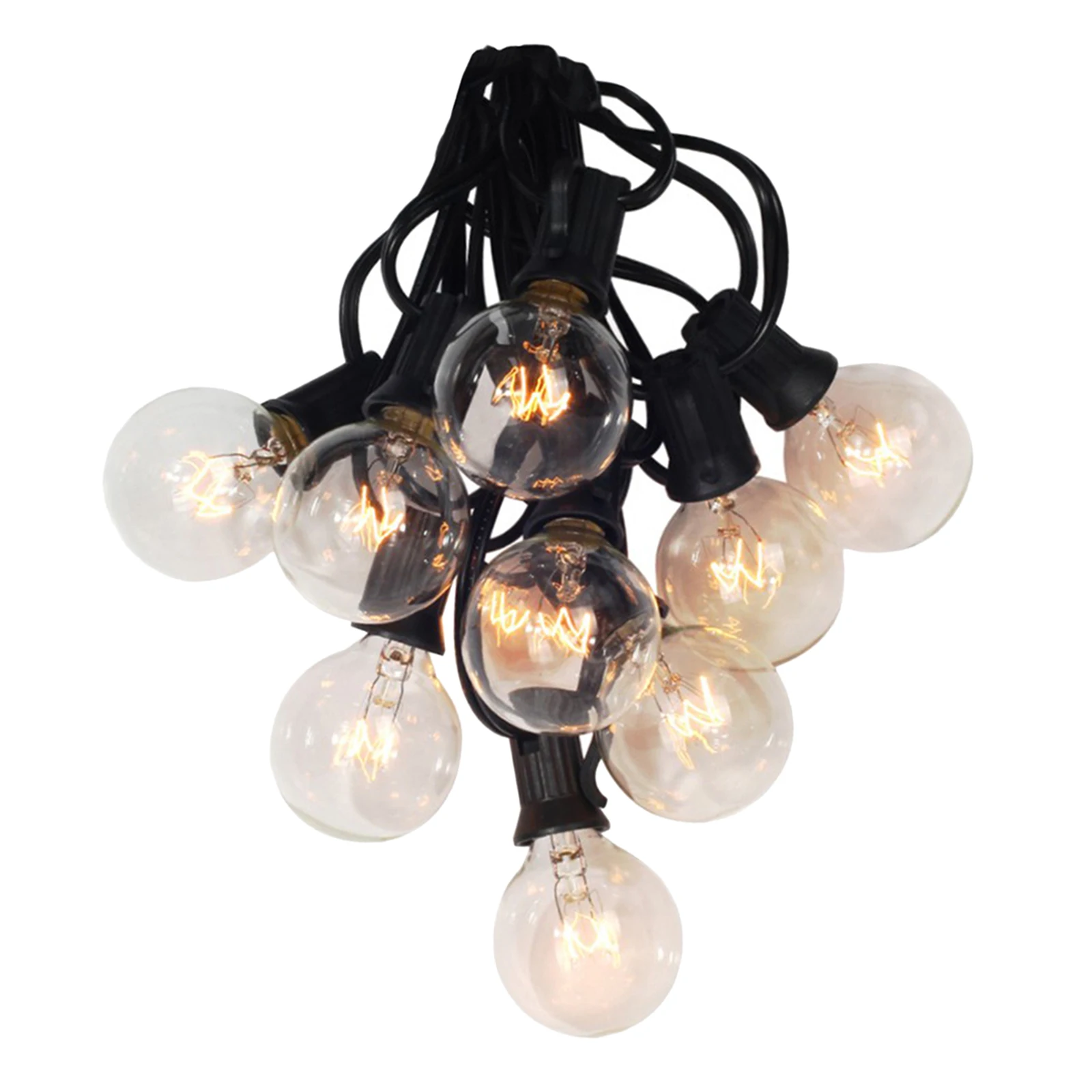 G40 Globe Party Christmas String Light 25ft Outdoor Backyard Hanging Light for Wedding Dinner Birthday Party
G40 Globe Party Christmas String Light 25ft Outdoor Backyard Hanging Light for Wedding Dinner Birthday Party
