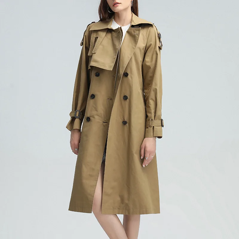 FNOCE 2021 new spring women's coats fashion trends personality upscale elegant noble solid long sleeve slim belt trench coats
FNOCE 2021 new spring women's coats fashion trends personality upscale elegant noble solid long sleeve slim belt trench coats
