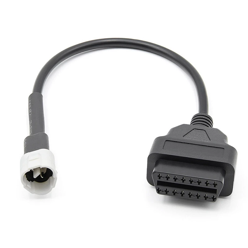 OBD Motorcycle Cable for Yamaha 3 Pin Plug Cable Diagnostic Cable 3Pin to OBD2 16 Pin Adapter
OBD Motorcycle Cable for Yamaha 3 Pin Plug Cable Diagnostic Cable 3Pin to OBD2 16 Pin Adapter