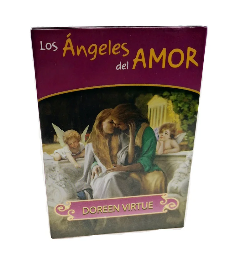 Spanish Romance Angels Oracle Cards English Read Fate Board Game Oracle Playing Card Deck Games For Party Entertainment
Spanish Romance Angels Oracle Cards English Read Fate Board Game Oracle Playing Card Deck Games For Party Entertainment