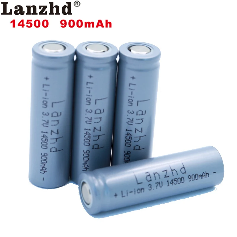 3.7V 900mah 14500 Battery Li-ion Rechargeable Battery For LED Flashlight Portable Devices Tools Lighting Tools battery (1-20PCS)
3.7V 900mah 14500 Battery Li-ion Rechargeable Battery For LED Flashlight Portable Devices Tools Lighting Tools battery (1-20PCS)