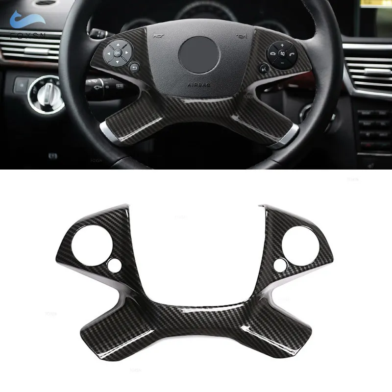 For Mercedes Benz E Class W212 W207 2009 2010 2011 2012 2013 ABS Carbon Texture Interior Steering Wheel Cover Protective Trim
For Mercedes Benz E Class W212 W207 2009 2010 2011 2012 2013 ABS Carbon Texture Interior Steering Wheel Cover Protective Trim