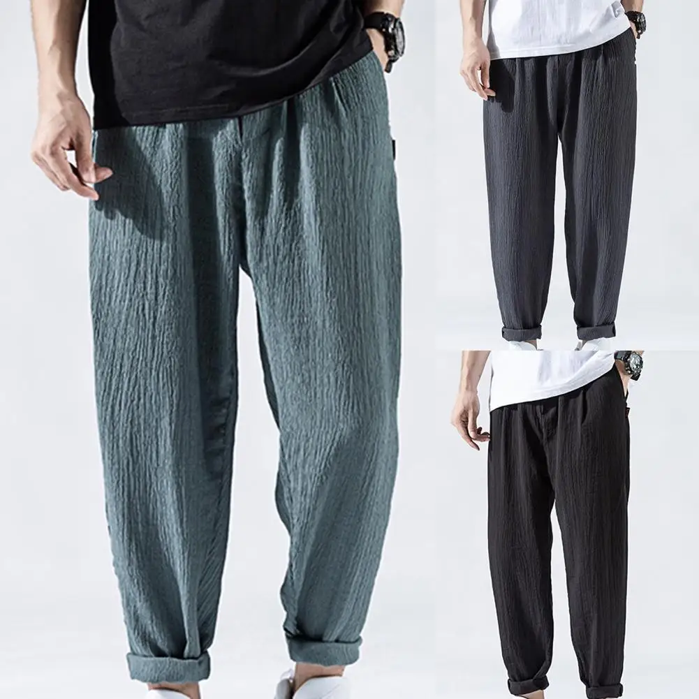 Stylish Men Super Thin Drawstring Solid Color Multi Pockets Harem Pants Trousers for Sports Quick Drying Casual Pants
Stylish Men Super Thin Drawstring Solid Color Multi Pockets Harem Pants Trousers for Sports Quick Drying Casual Pants